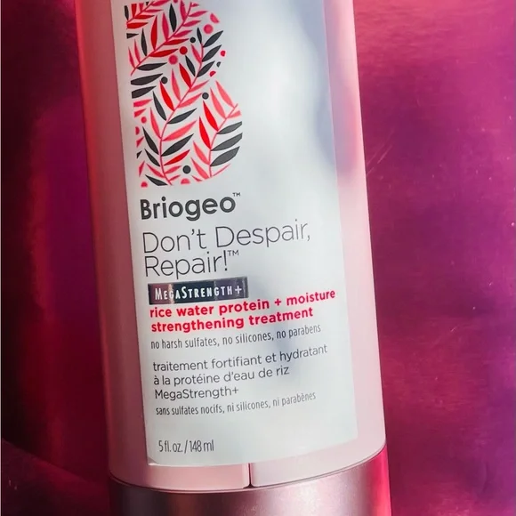 Briogeo Don't Despair, Repair! - Rice Water
MegaStrength+ Protein + Moisture - Picture 5 of 7